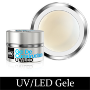 UV/LED Building Gele - Snowy White 07, 30 ml