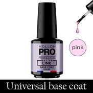 Master Link base coat til gellak, gele og polyflexi - pink