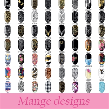 MOLLON PRO Nail Art Stickers - 80 Designs